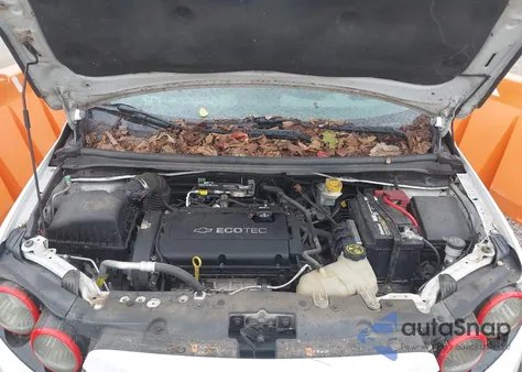 2016 Chevrolet Sonic Lt Auto из США, поврежденный, VIN 1G1JC6SH8G4123588